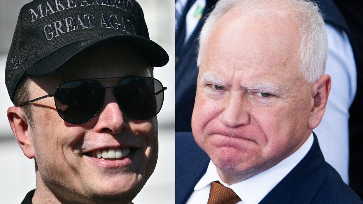 Tim Walz mocks Tesla's stock slide and gets obliterated by Elon Musk's brutal response