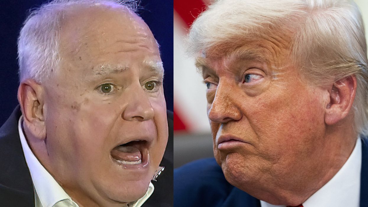 Tim Walz says Democrats need to be 'meaner' and 'bully the s**t out of' Trump
