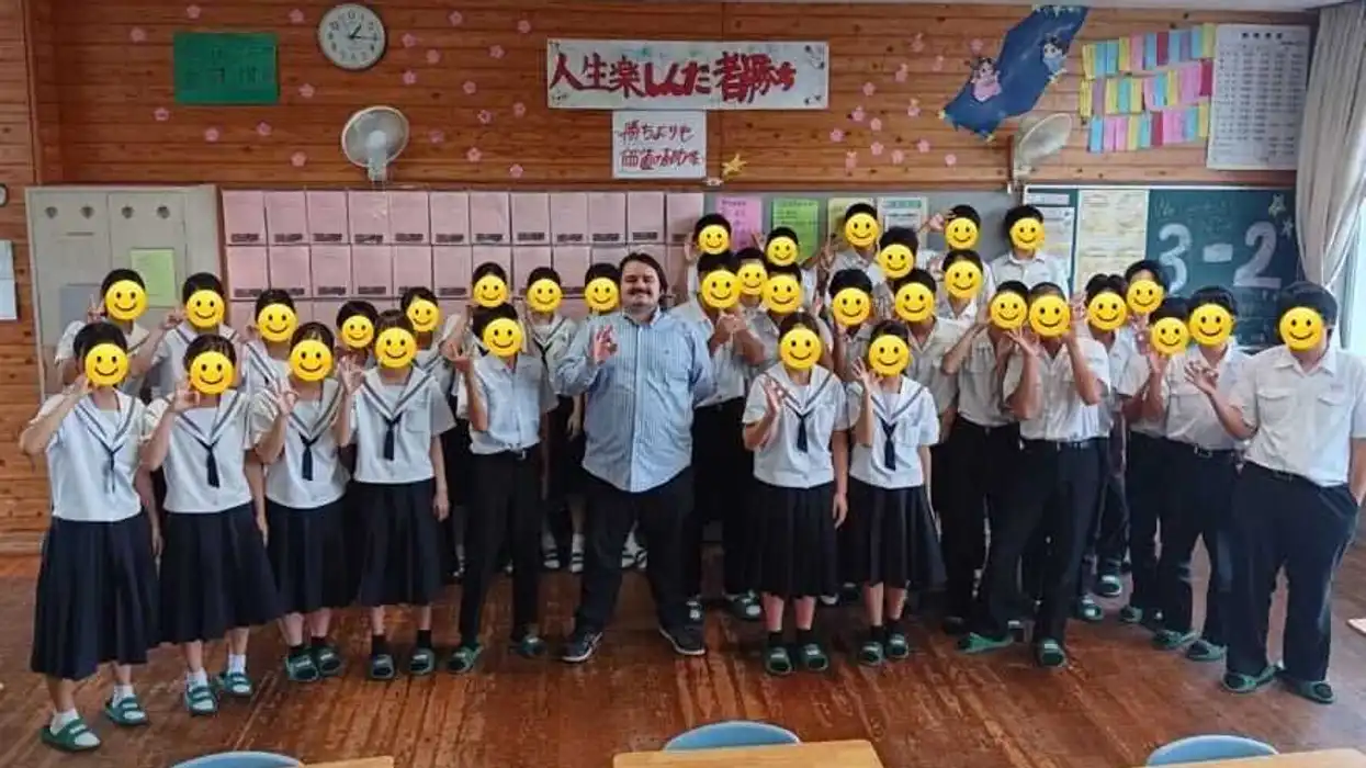 Tinkle and his students make the