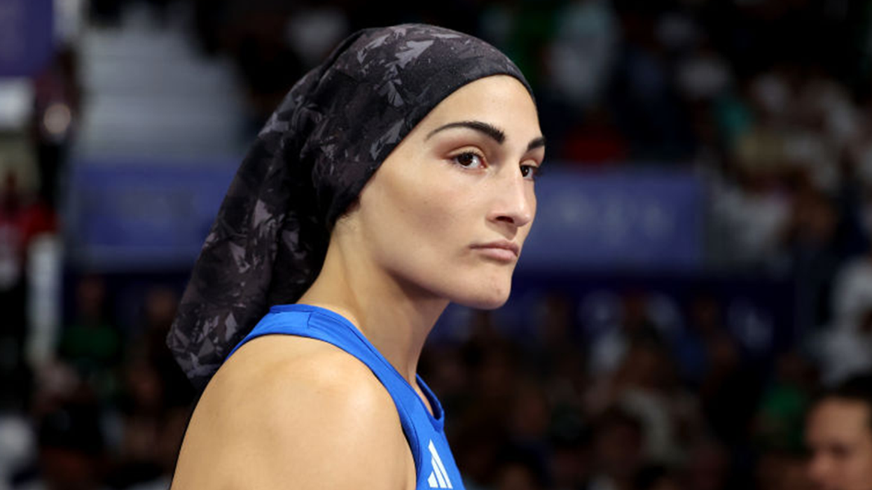 'Tonight was my revenge': Female boxer who lost to male at Olympics wins national title