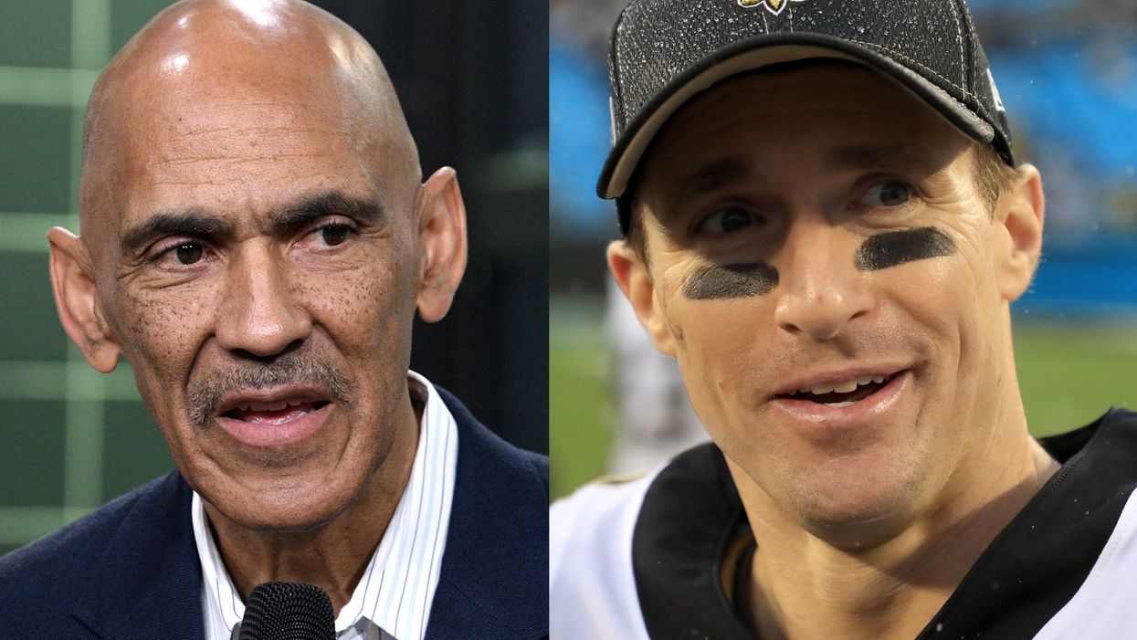 Tony Dungy comes to the defense of Drew Brees and his comments against insults to the American flag