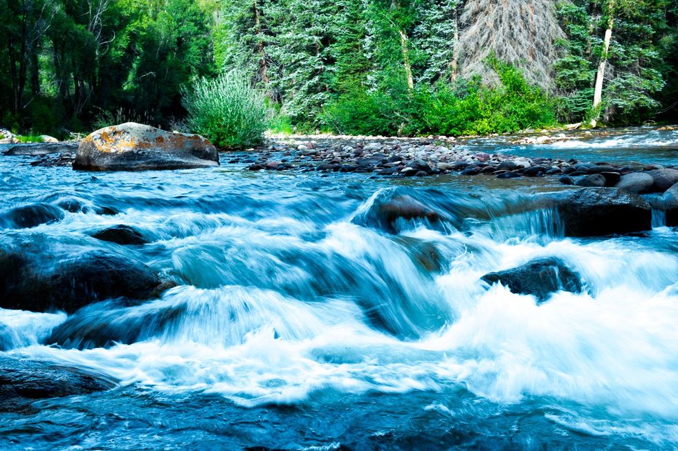 Toss your phone in the river and do some fly-fishing