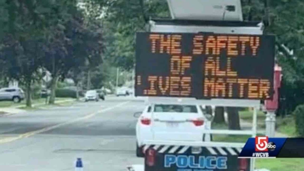 Traffic message sign