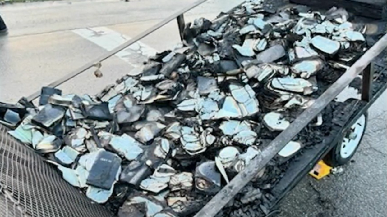Trailer full of hundreds of Bibles intentionally set on fire in front of Tennessee church on Easter Sunday