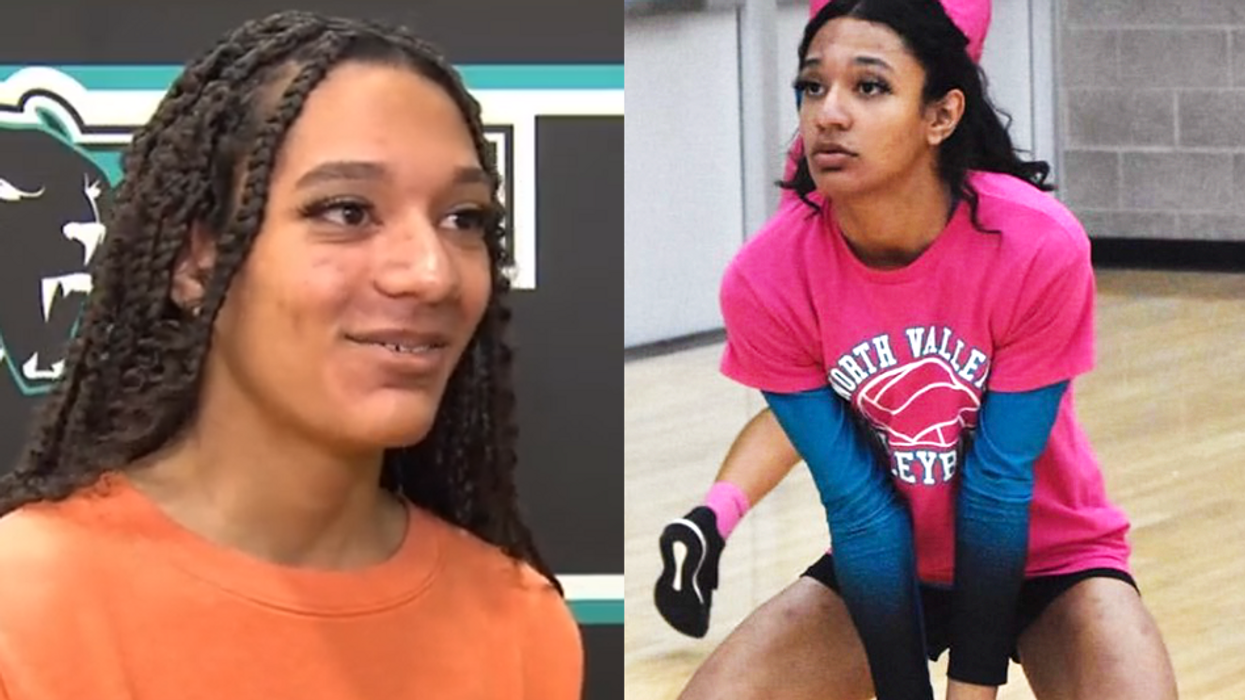 Transgender athlete wins two girls' state track and field championships, gets recruited to play women's college volleyball