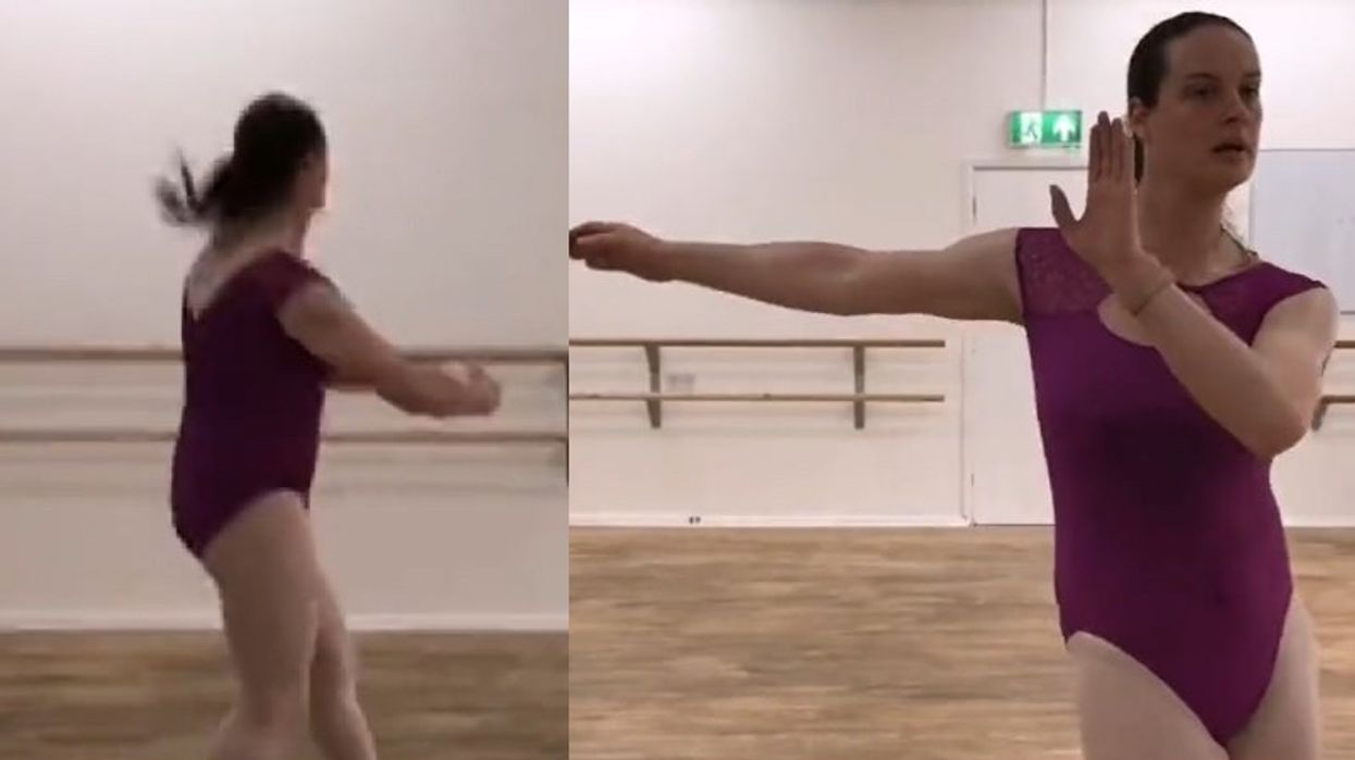 Transgender ballerina who studied at Royal Academy of Dance goes viral for all the wrong reasons