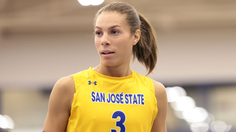 Transgender NCAA volleyball player finally speaks out to deny allegations
