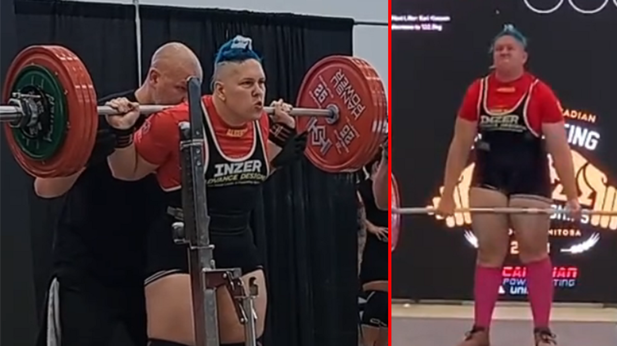 Transgender powerlifter destroys female competition, beats 2nd-place woman by more than 450 pounds