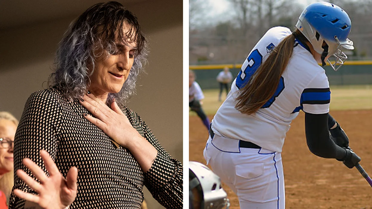 Transgender state rep defends boys playing in girls' sports — immediately gets proven wrong by male athlete