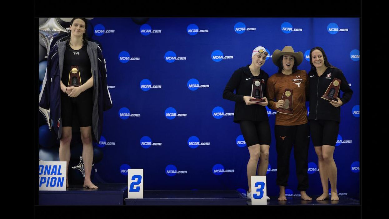 Transgender swimmer Lia Thomas booed on podium after winning NCAA women's championship race — but runner-up receives loud cheers