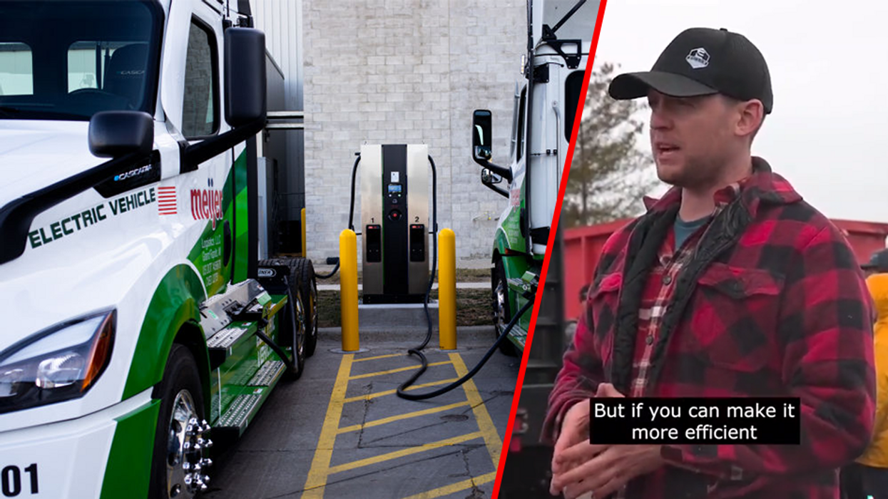 Trucker perfectly dismantles electric vehicle narrative in 2 minutes: 'You would need to pack 50,000 pounds of batteries!'