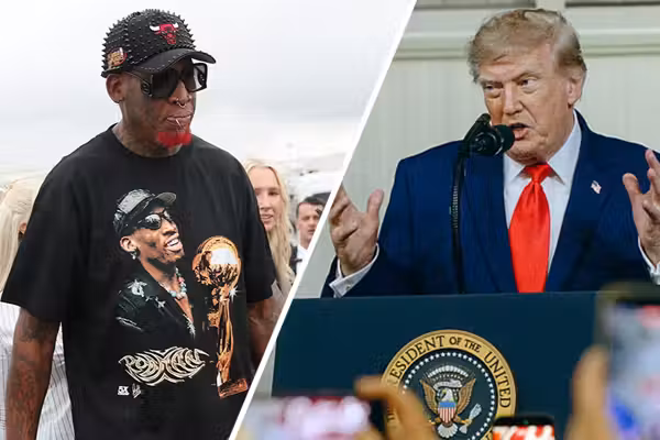 Trump and Rodman meet face-to-face, and a close insider claims POTUS has big plans post-midterms