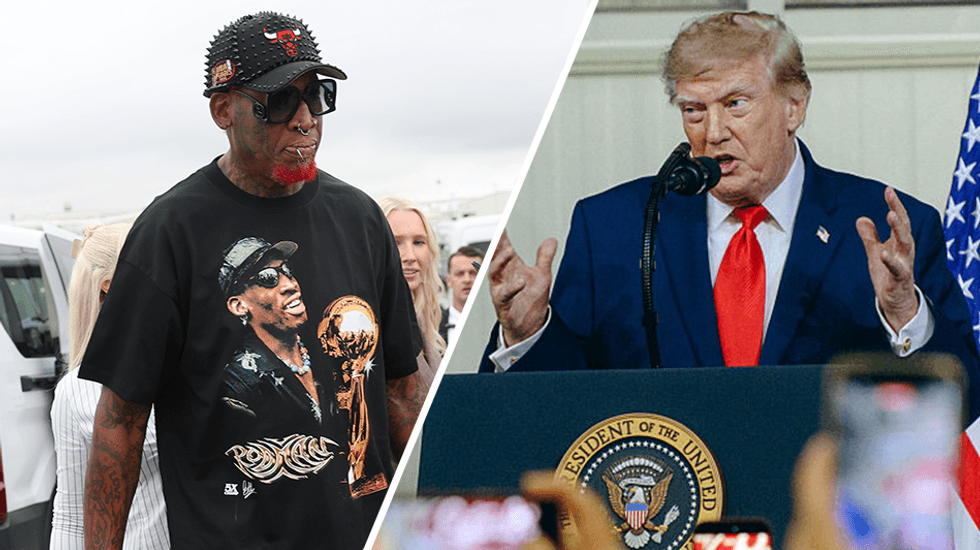 Trump and Rodman meet face-to-face, and a close insider claims POTUS has big plans post-midterms