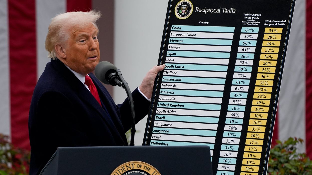 Trump announces sweeping new tariffs at 'Liberation Day' celebration at White House