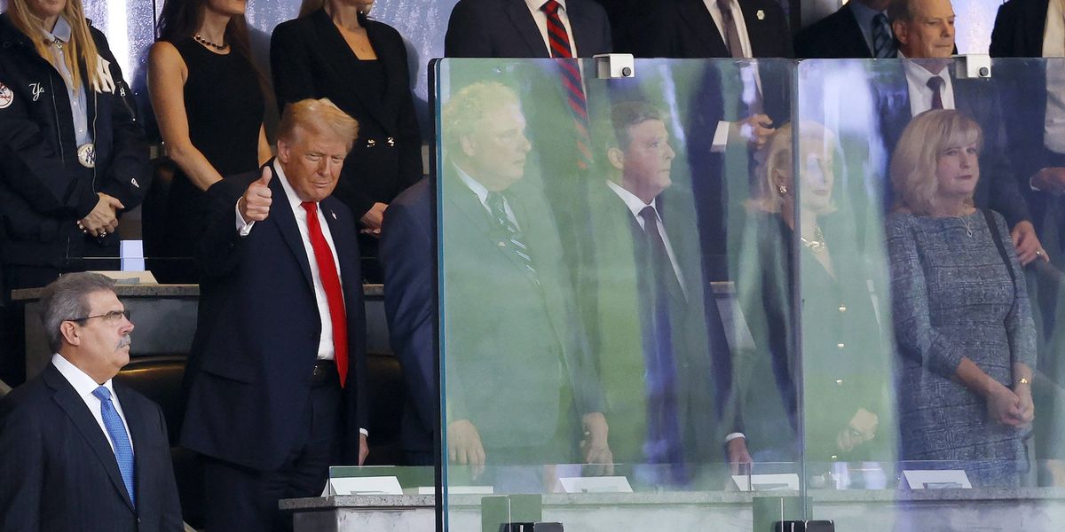 Trump attends New York Yankees game to mark the 24th anniversary of 9/11 Trump attends New York Yankees game to mark the 24th anniversary of 9/11