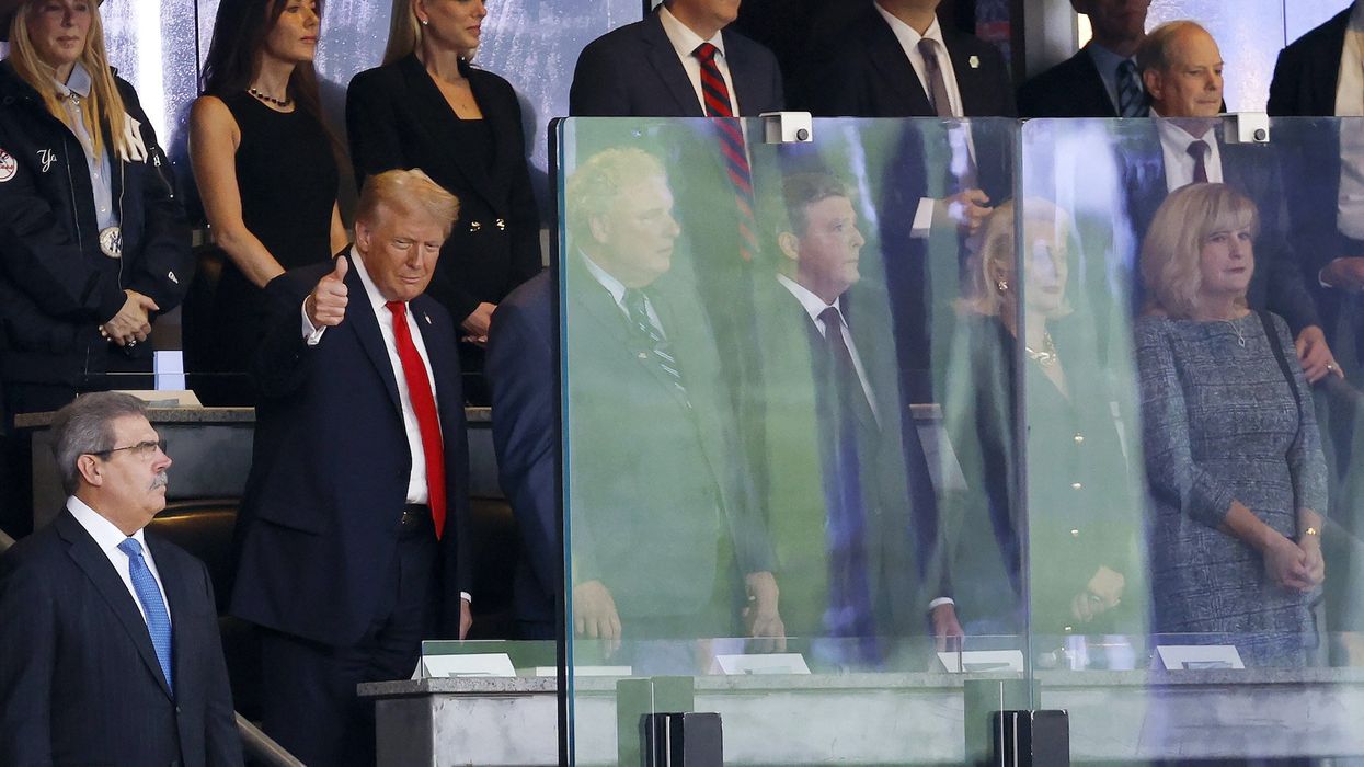 Trump attends New York Yankees game to mark the 24th anniversary of 9/11