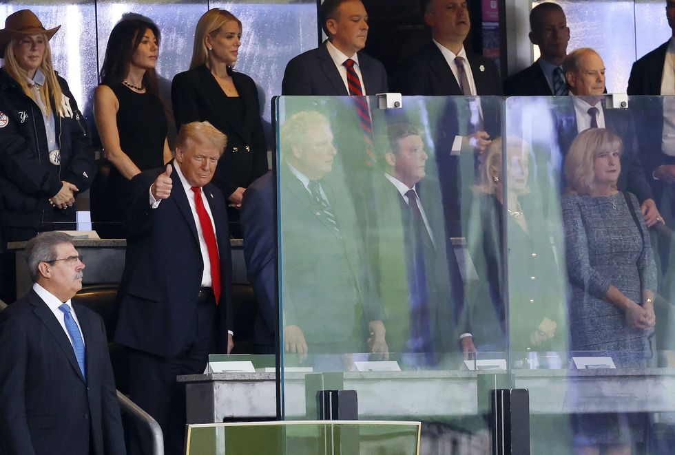 Trump attends New York Yankees game to mark the 24th anniversary of 9/11