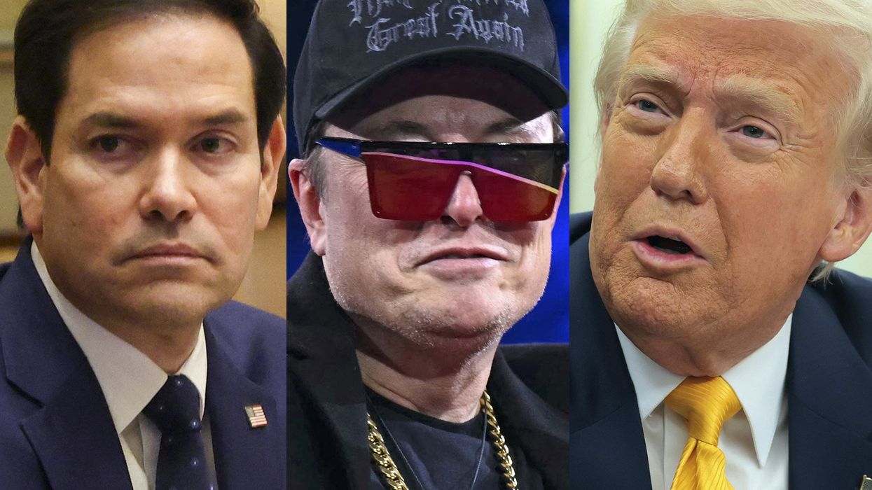 Trump berates journalist asking about reported shouting match between Musk and Rubio: 'You're just a troublemaker'