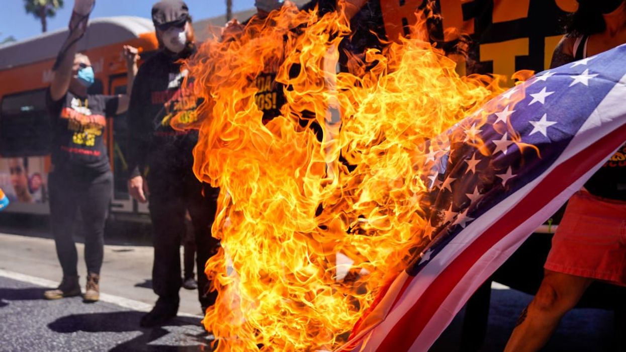 Trump cracks down on anti-American flag-burners with potential jail time