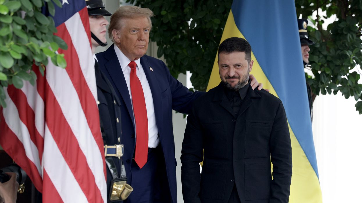 Trump defends Zelenskyy against Russian official: 'It's all bulls**t'