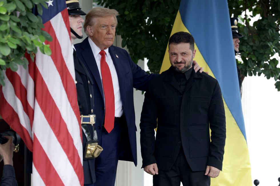 Trump defends Zelenskyy against Russian official: 'It's all bulls**t'