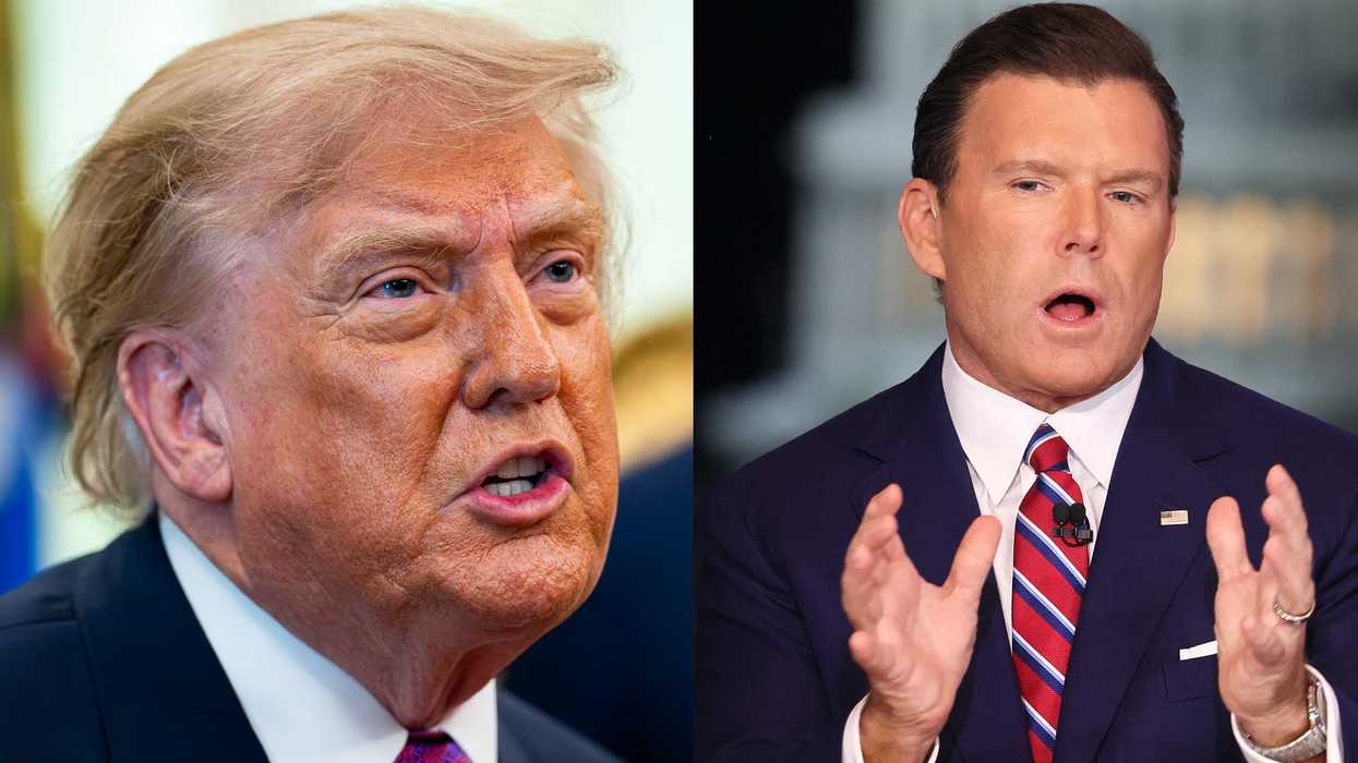 Trump demands Bret Baier 'straighten out' his Fox News 'flunkies' over Iran report — and Baier responds
