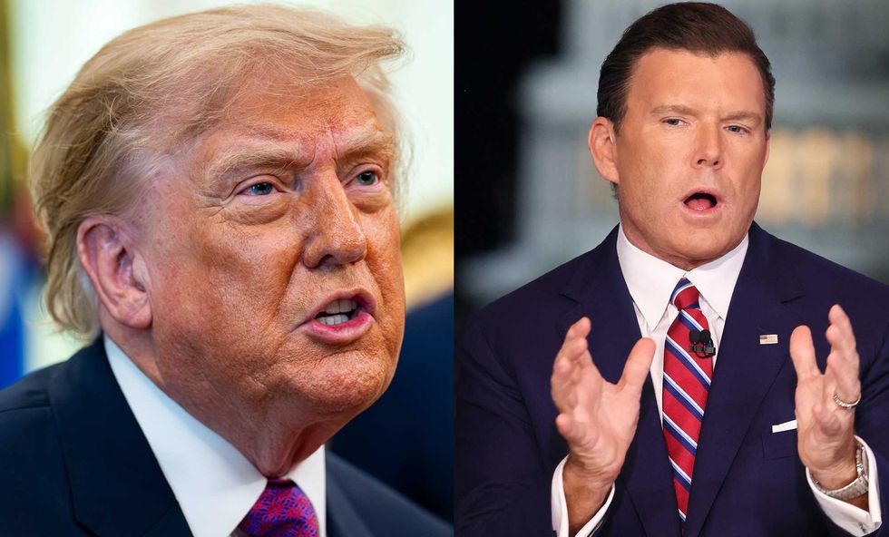Trump demands Bret Baier 'straighten out' his Fox News 'flunkies' over Iran report — and Baier responds