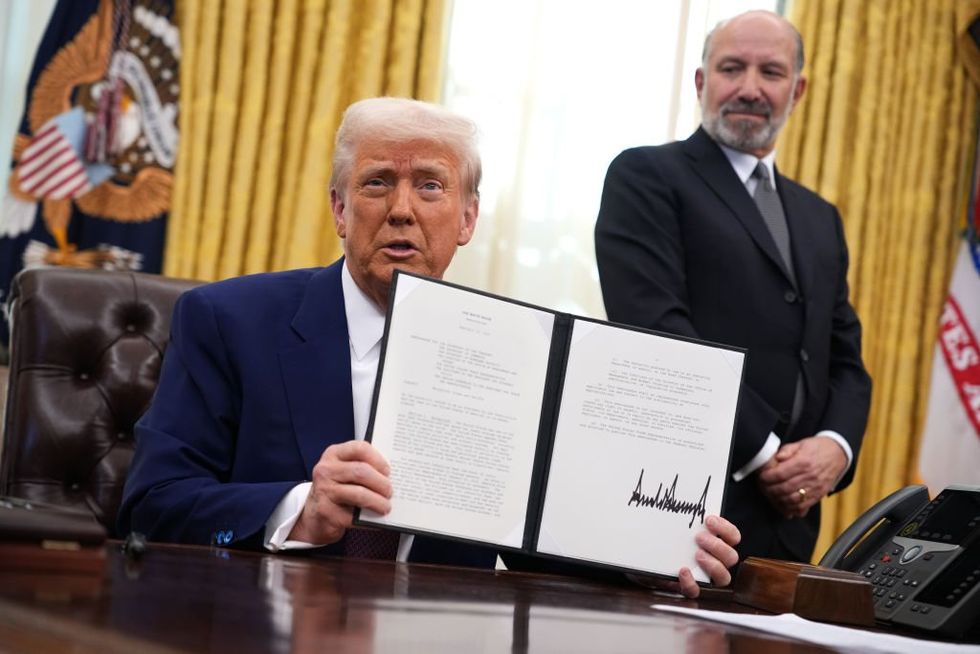Trump drops tariff hammer on world: 'Whatever they charge us, we charge them'