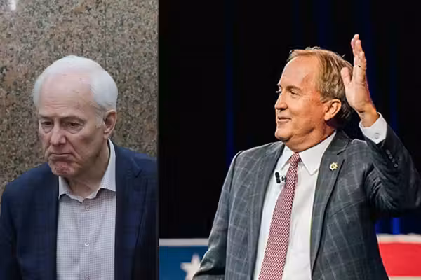 Trump-endorsed Paxton DEMOLISHES Cornyn in GOP Senate primary runoff