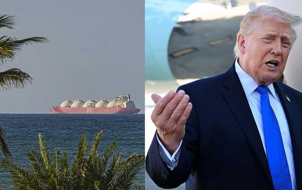 Trump floats teaming up with the Iranians on a new opportunity to keep the seas open