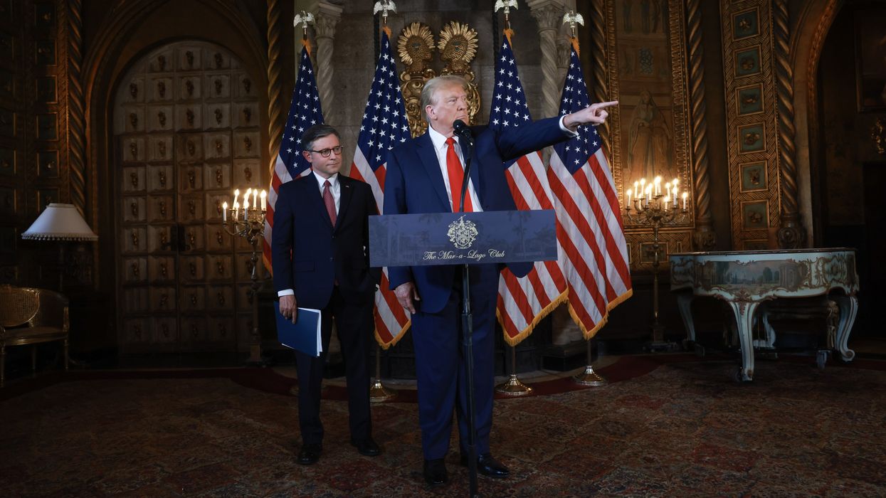 Trump gives Mike Johnson last-minute boost before speaker vote