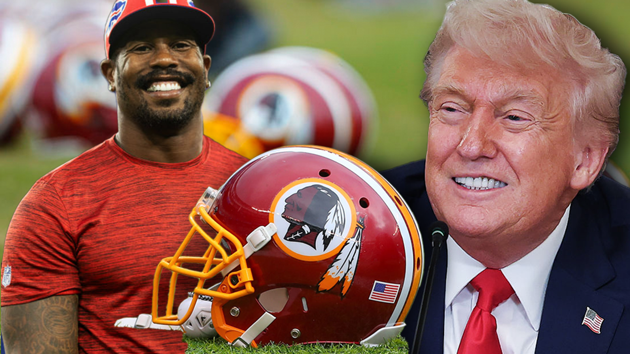 Trump is 'serious': NFL star refers to his team as the 'Redskins' as pressure mounts to change name
