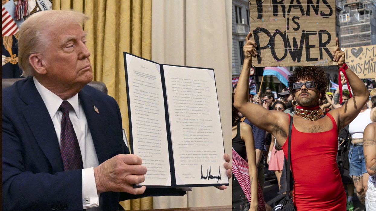 Trump issues executive order restricting transgender surgeries and procedures for minors