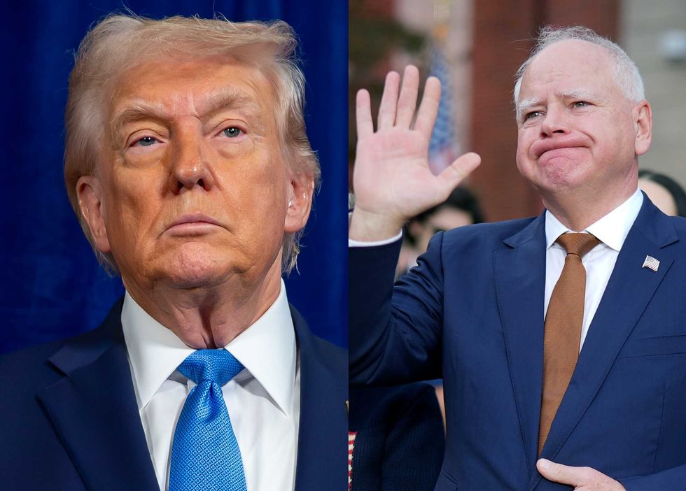 Trump mocks Tim Walz for dropping re-election campaign after fraud allegations — then accuses other Democrats