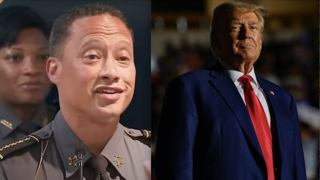 Trump 'mug shot' will be taken if he's indicted in Georgia, sheriff says while appearing to smile