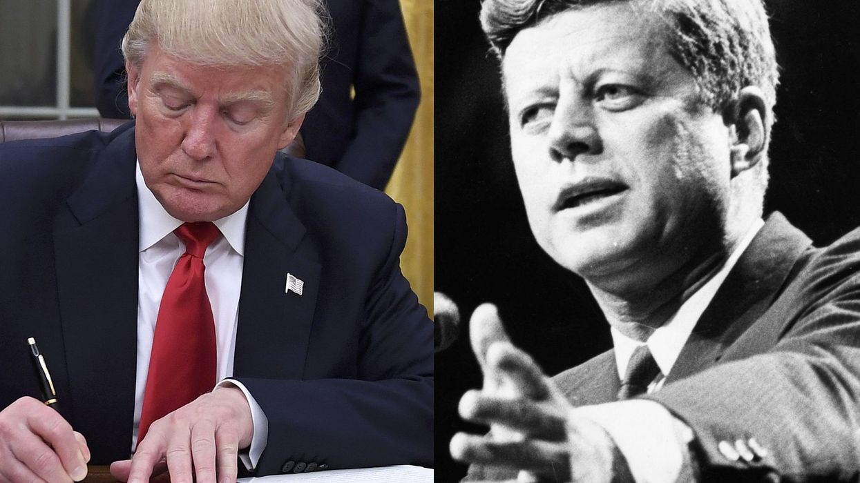 Trump orders release of JFK assassination files