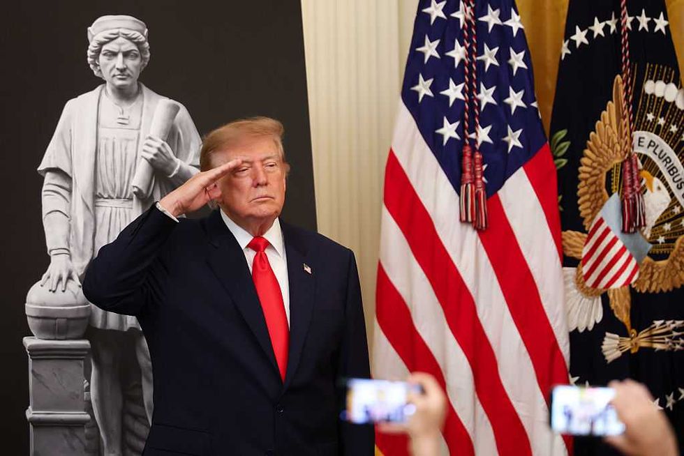 Trump pays homage to Columbus, unveils special tribute from Italy
