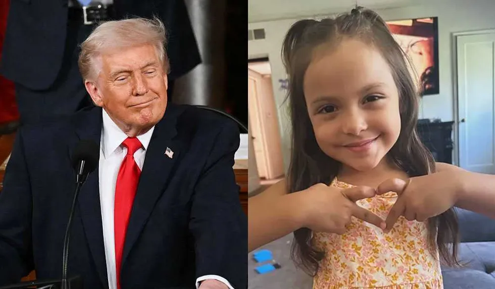Trump recognizes little girl grievously injured, allegedly by truck-driving Indian illegal alien
