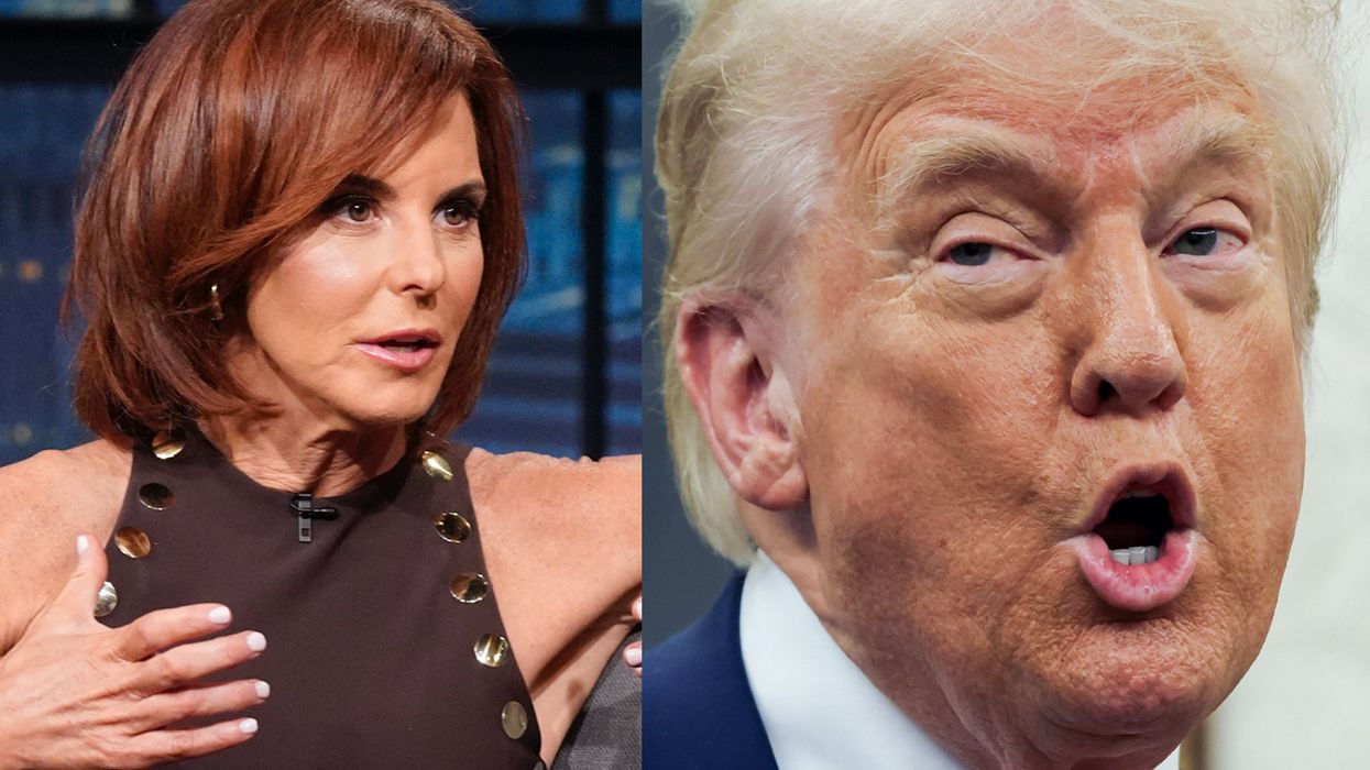 Trump rips into 'highly neurotic' MSNBC host for saying he's 'backed into a corner' on tariffs