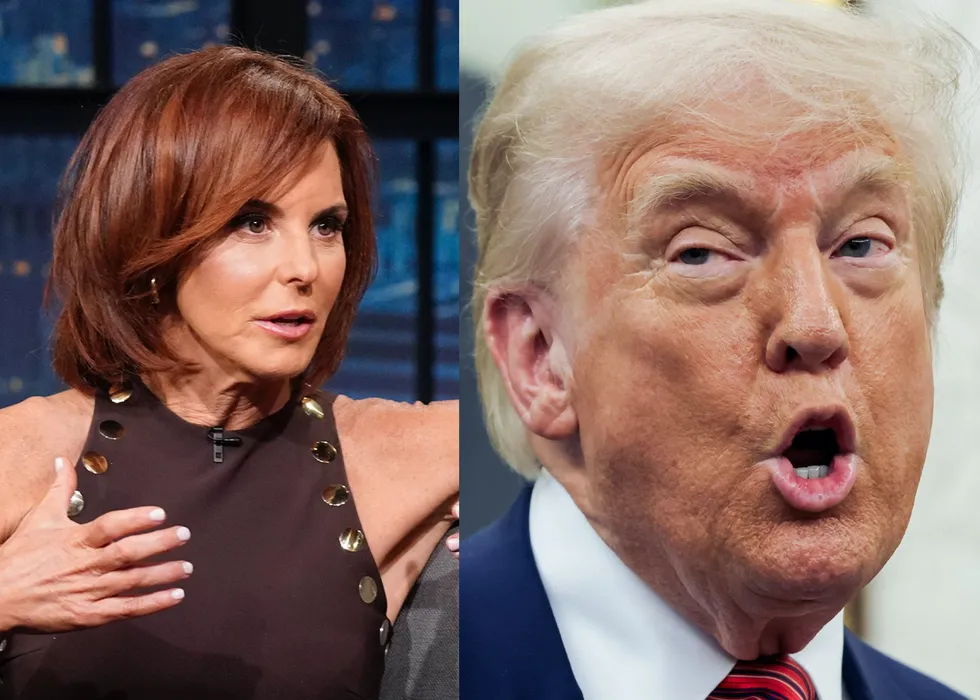 Trump rips into 'highly neurotic' MSNBC host for saying he's 'backed into a corner' on tariffs