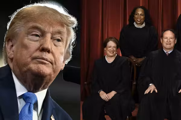 Trump RIPS INTO Supreme Court over ruling on midterm elections