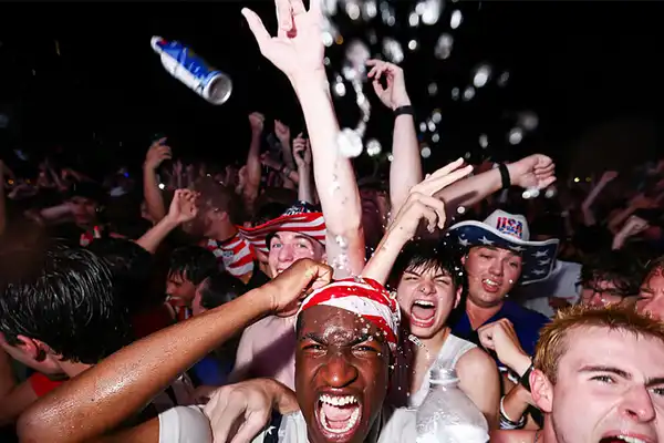Trump's USA World Cup watch party a raucous hit on National Mall