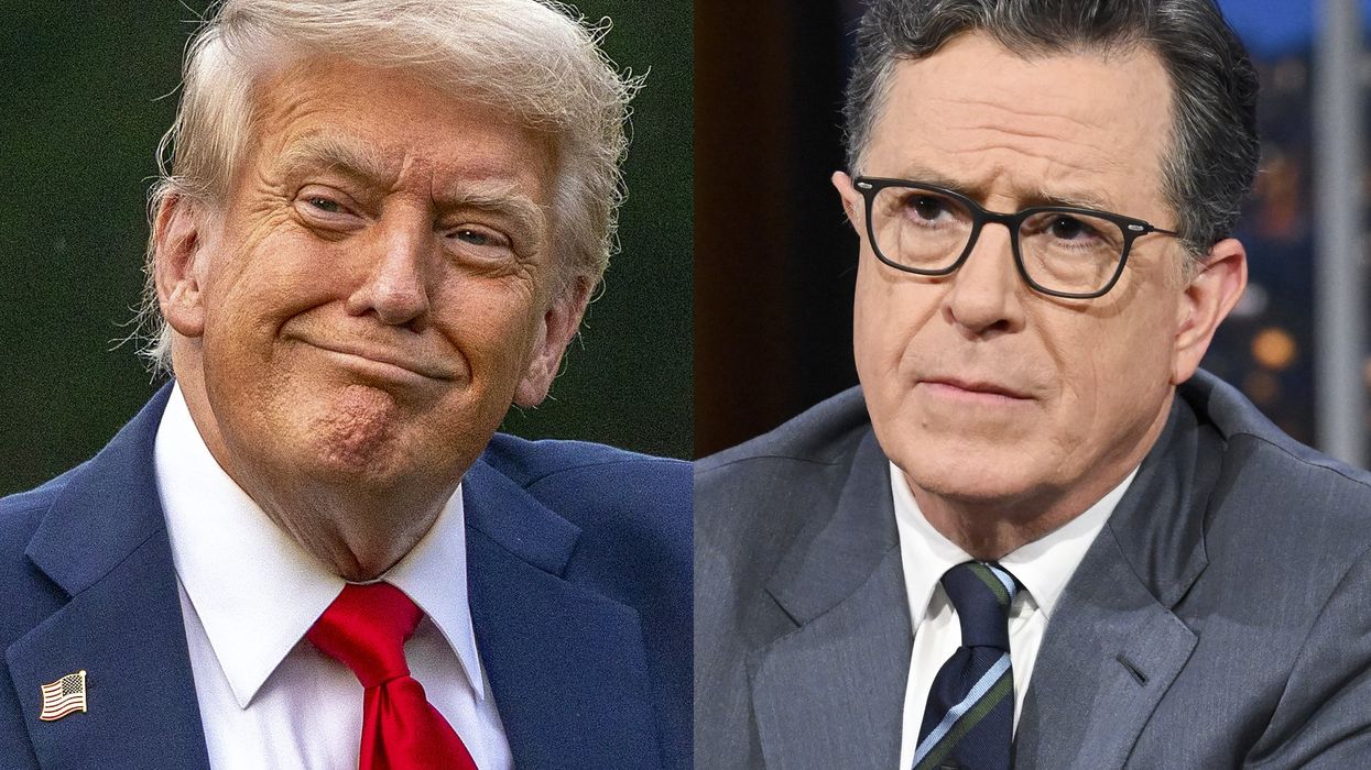 Trump says Colbert is to blame for his show's cancellation — but adds Kimmel and Fallon are next