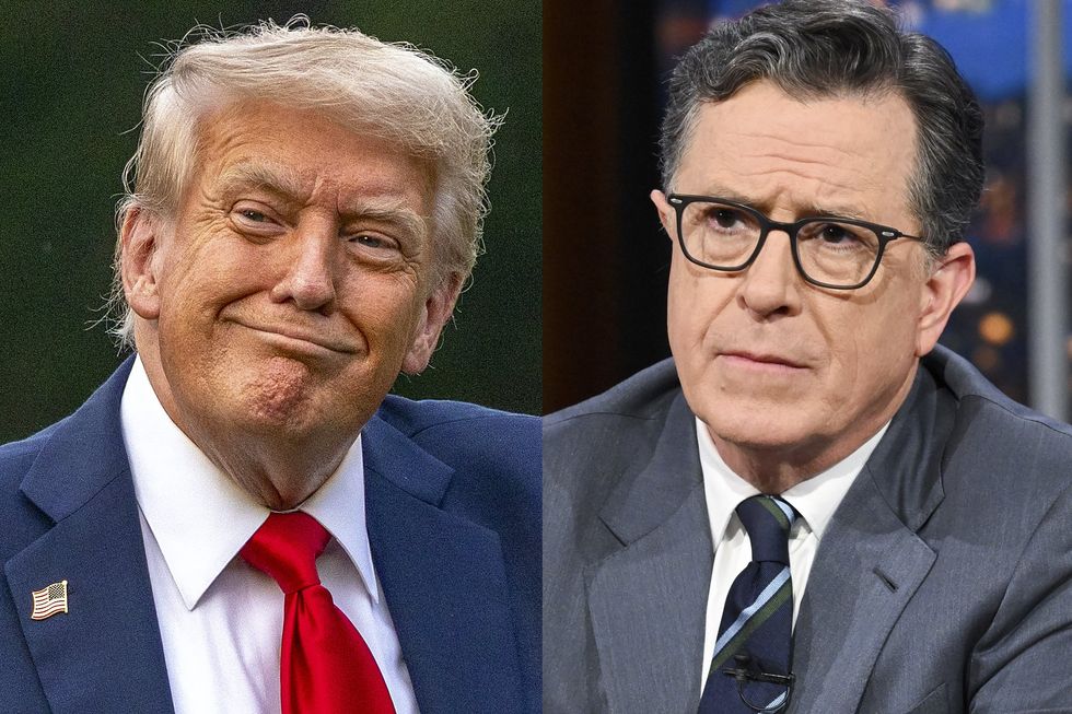 Trump says Colbert is to blame for his show's cancellation — but adds Kimmel and Fallon are next