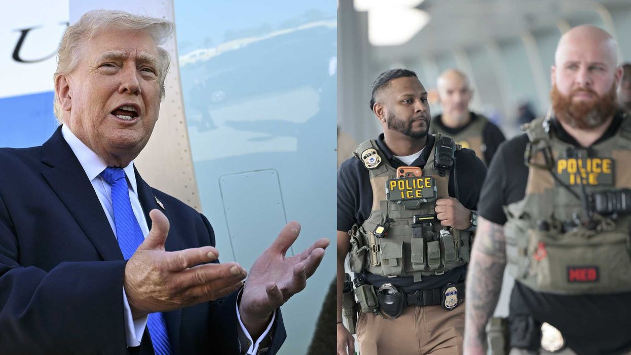 Trump says Democrats' scheme against DHS has backfired: 'The Public is loving ICE'