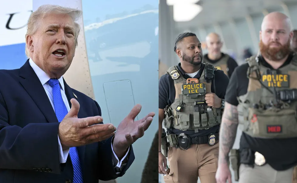 Trump says Democrats' scheme against DHS has backfired: 'The Public is loving ICE'