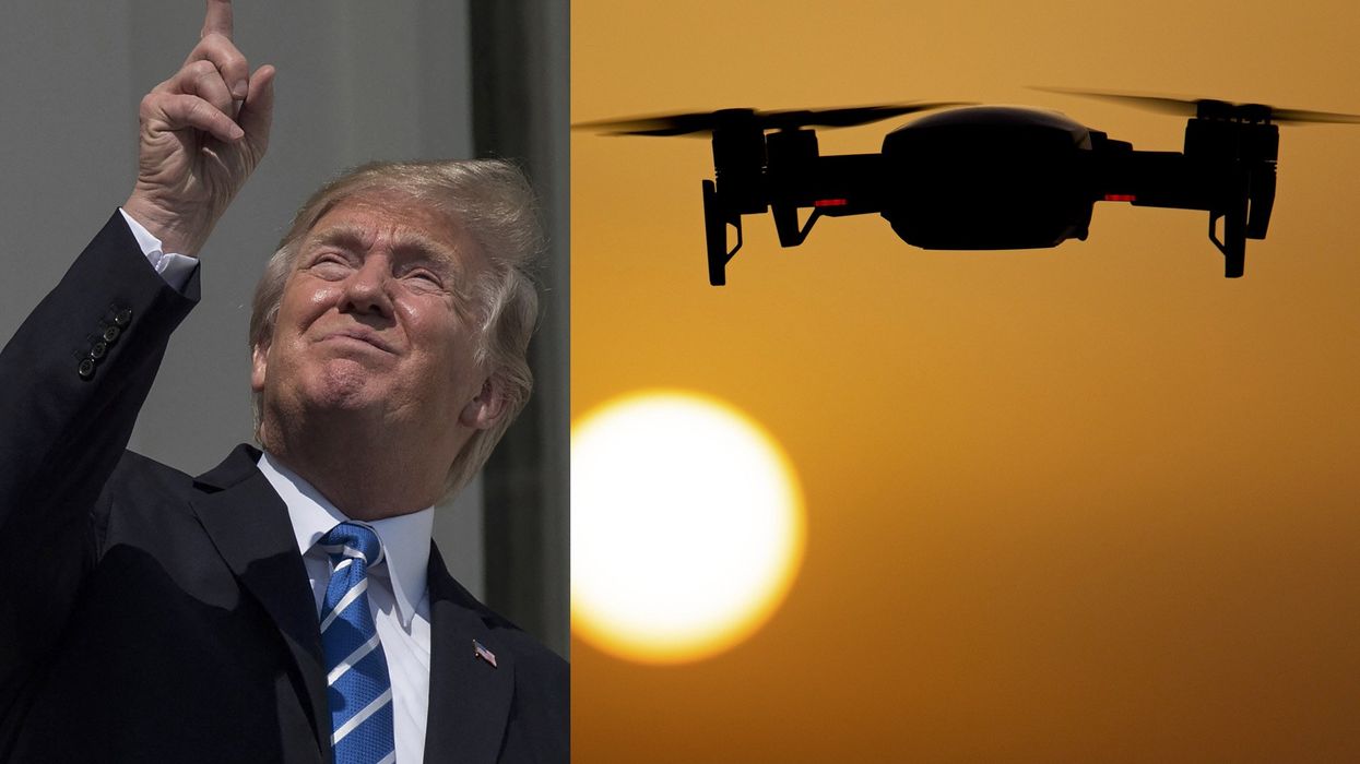 Trump says government knows what the drones are, demands answers: 'Something strange is going on'