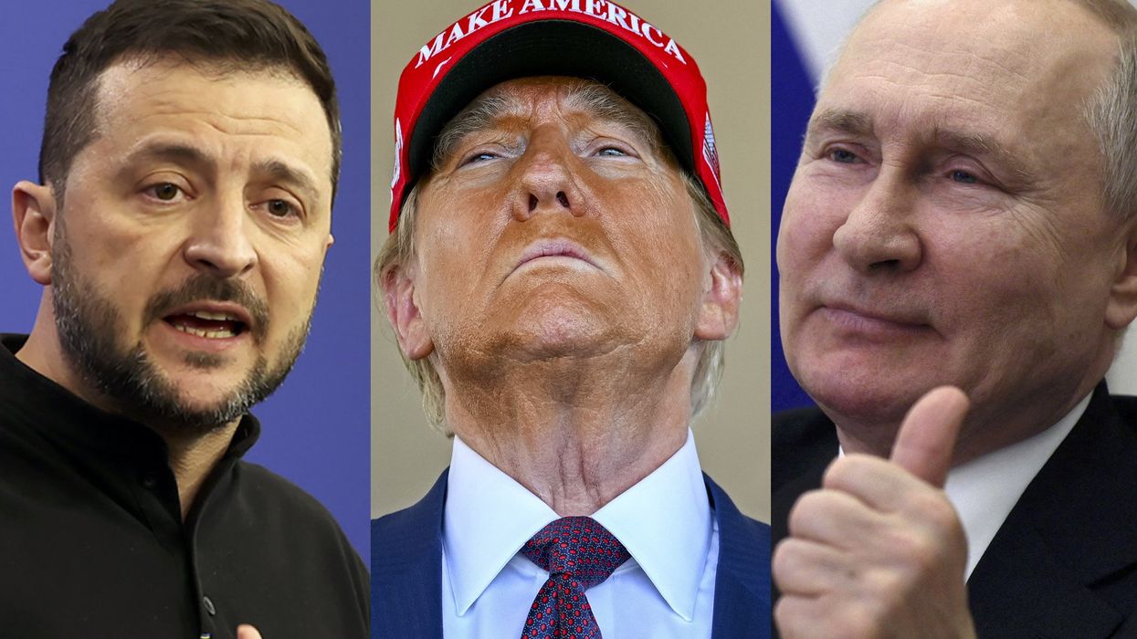 Trump says Russia easier to deal with on peace deal because Ukraine doesn't 'have the cards'