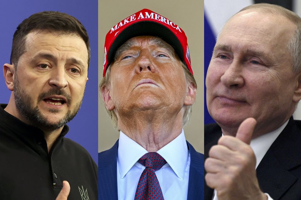 Trump says Russia easier to deal with on peace deal because Ukraine doesn't 'have the cards'