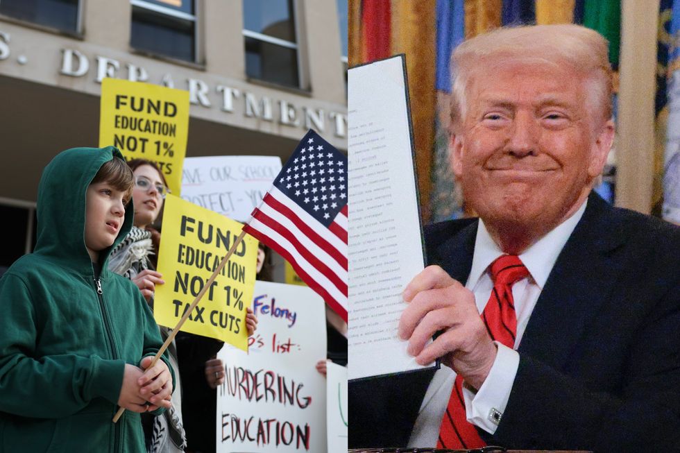 Trump signs executive order eliminating the Department of Education